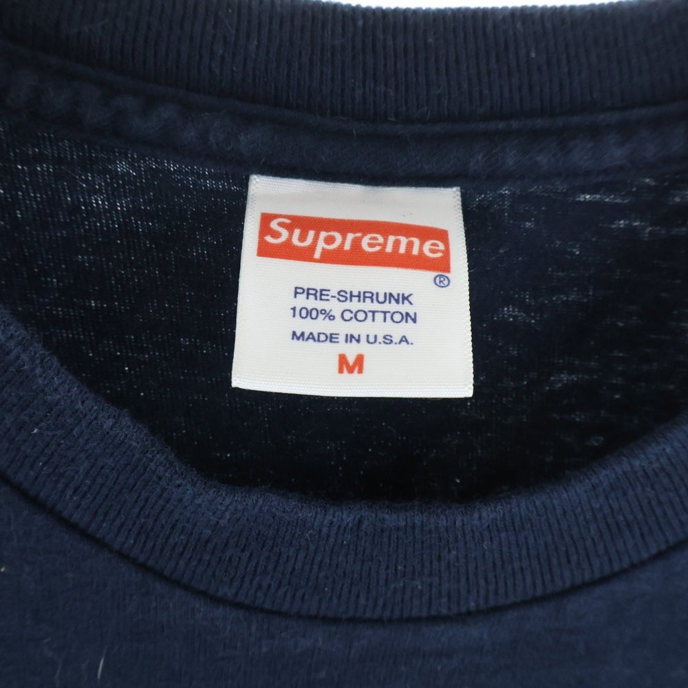 SUPREME(シュプリーム) 17SS Wilfred Limonius Undercover Lover Tee リモニウス アンダーカバー ラバーTシャツ ネイビー