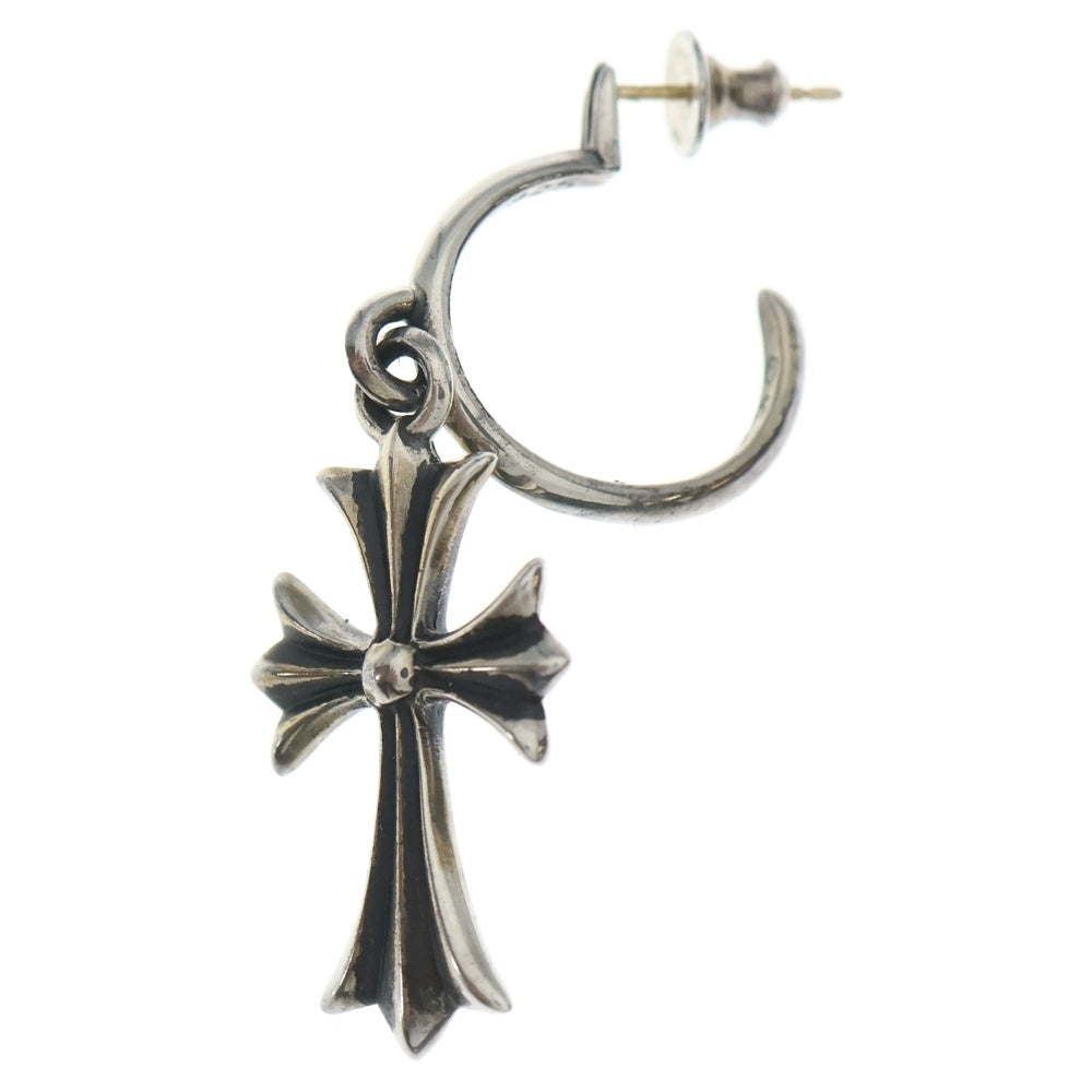 CHROME HEARTS(クロムハーツ) TINY CH CROSS タイニーCHクロス フープピアス シルバー BCA115