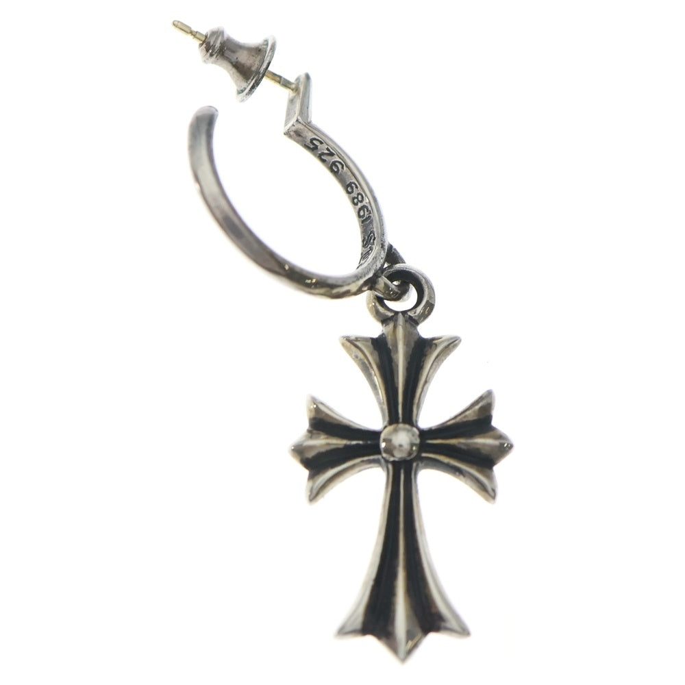 CHROME HEARTS(クロムハーツ) TINY CH CROSS タイニーCHクロス フープピアス シルバー BCA115