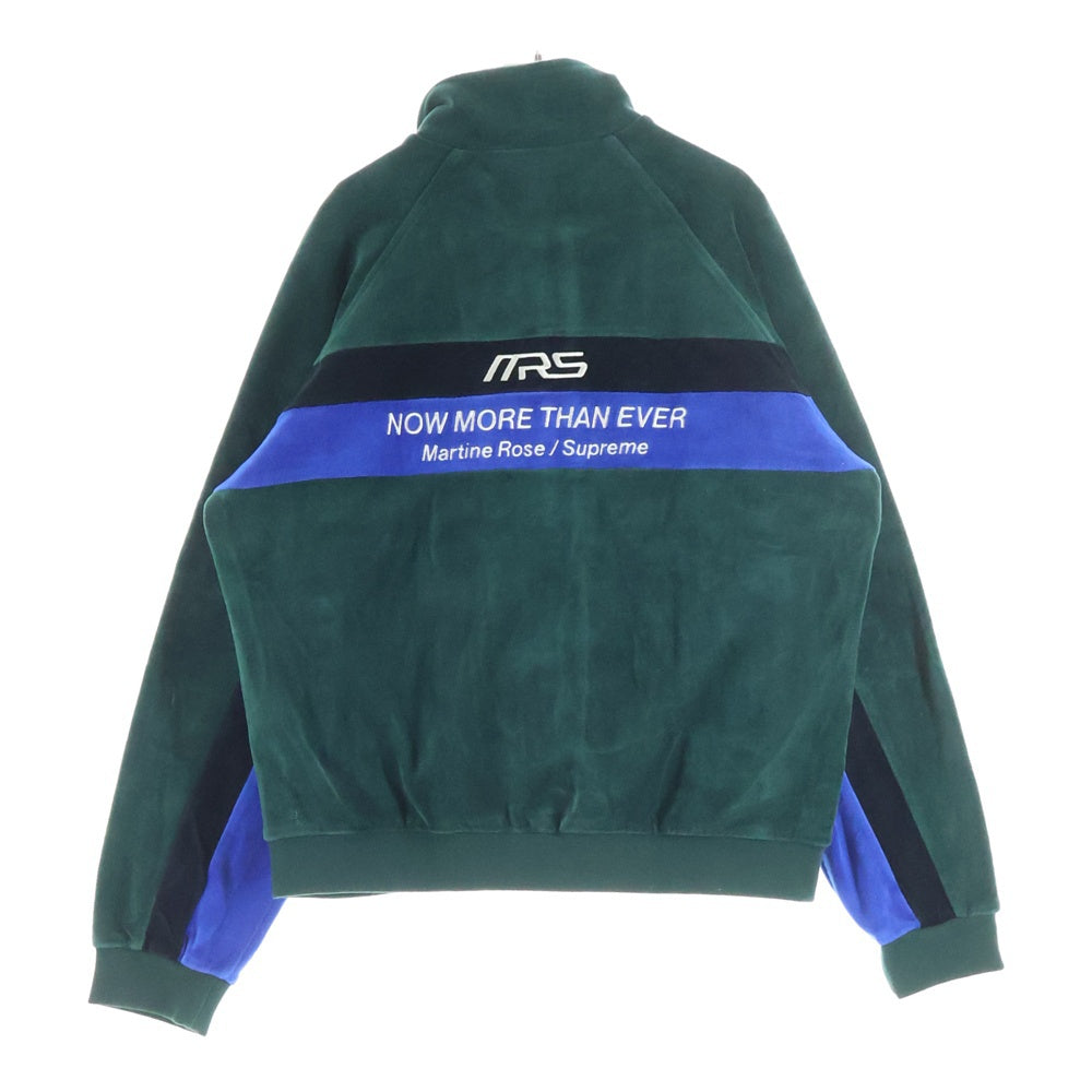 SUPREME(シュプリーム) 24AW × Martin Rose Velour Track Jacket マーティンローズ ヴェロア トラックジャケット グリーン