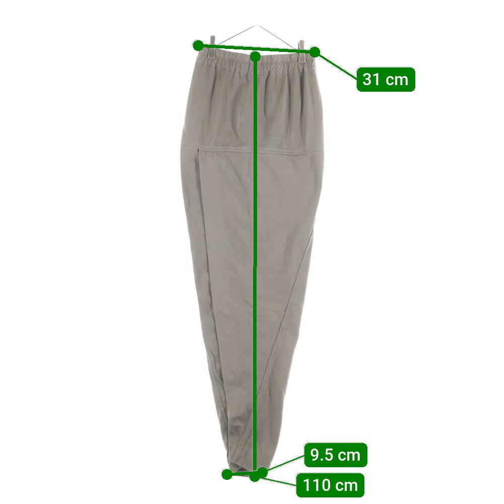 Rick Owens(リックオウエンス) 24AW ドローコード タイトスカート ブラウン レディース DS02D2332-RIG