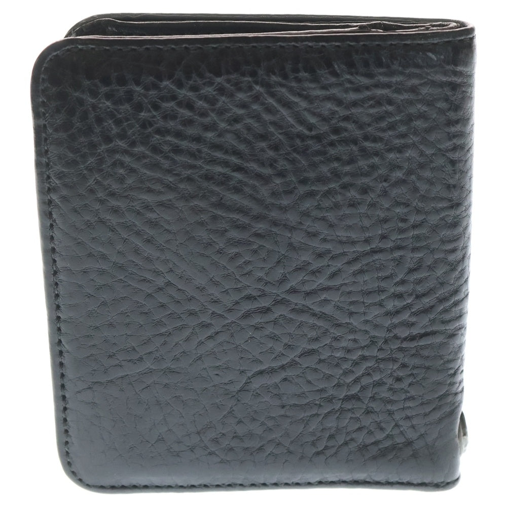 CHROME HEARTS(クロムハーツ) DR DIGIACOMO 1CEME ディジャコモ クロスパッチ グロメット付二つ折り財布 ブラック
