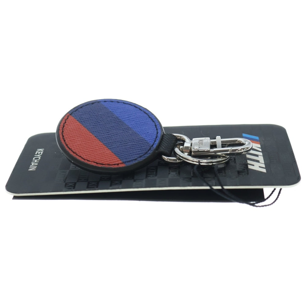 KITH(キス) 24AW ×BMW Rondel Leather Keyring レザー キーリング ブラック