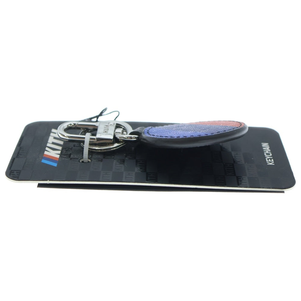 KITH(キス) 24AW ×BMW Rondel Leather Keyring レザー キーリング ブラック