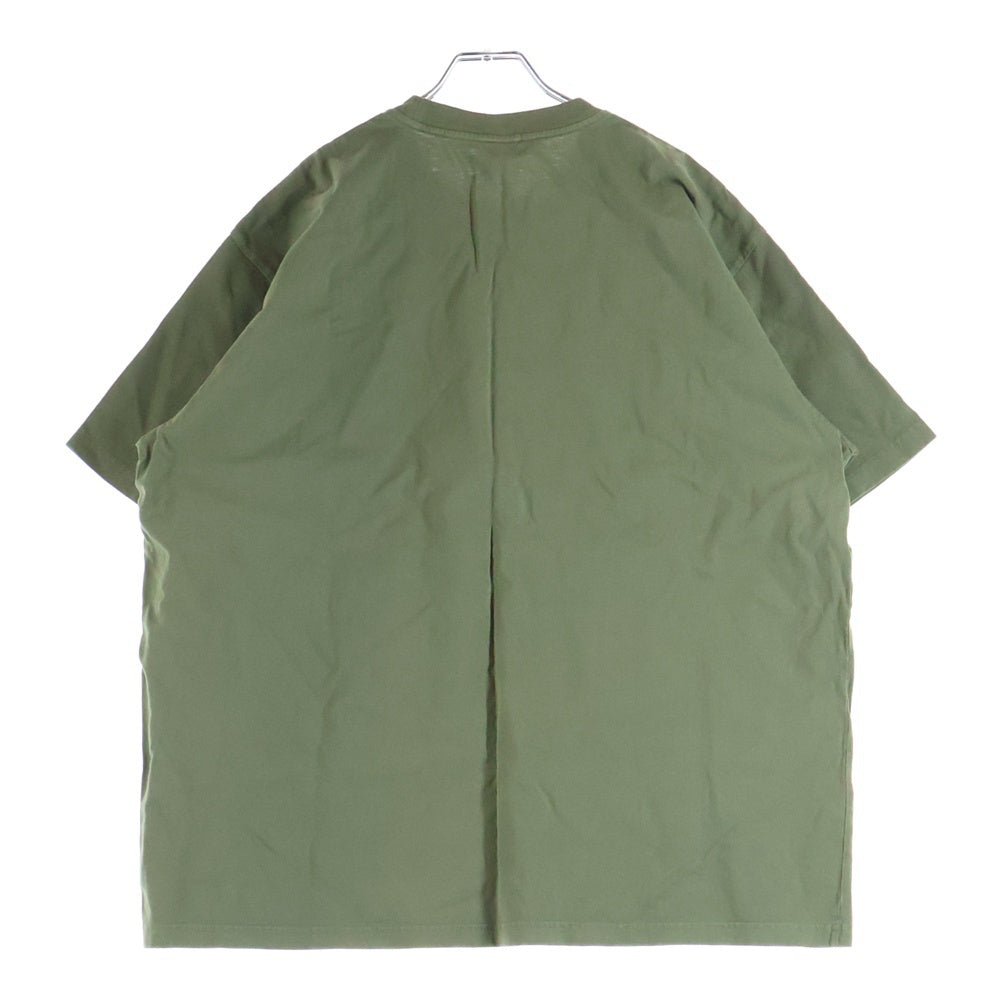 STUSSY(ステューシー) Pigment Dyed ピグメントダイ 半袖Tシャツ カットソー カーキ 1140320