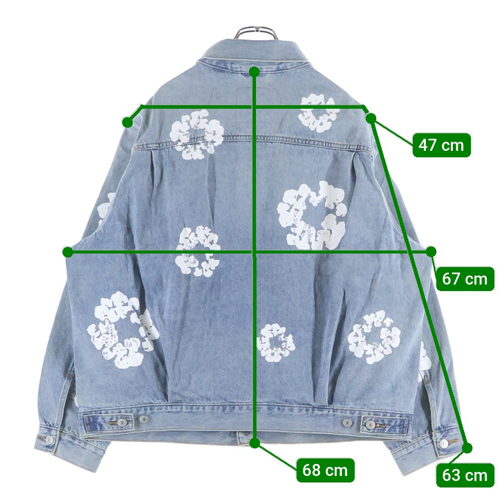 DENIM TEARS(デニムティアーズ) ×Levi's 2nd デニムトラッカージャケット コットン インディゴ