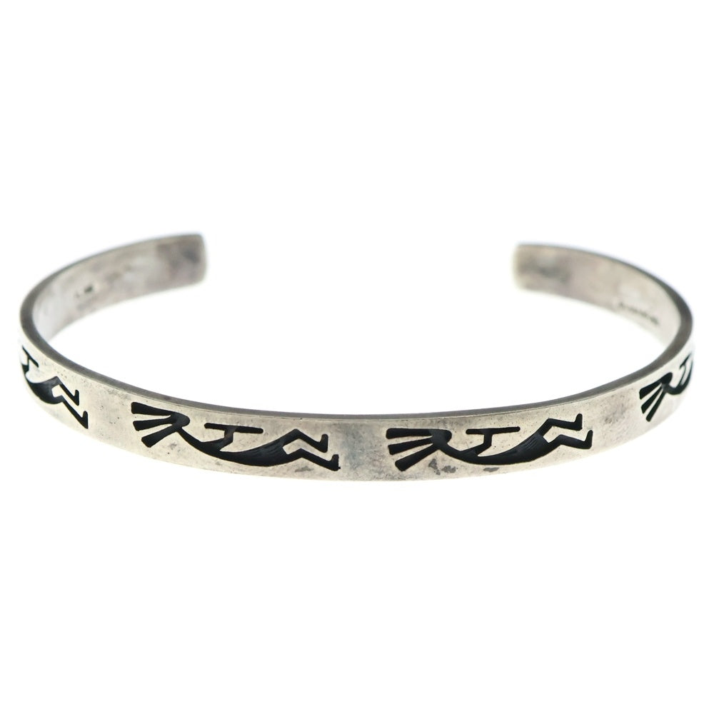 INDIAN JEWELRY(インディアンジュエリー) Qumawunu ホピ族 人型 バングル シルバー