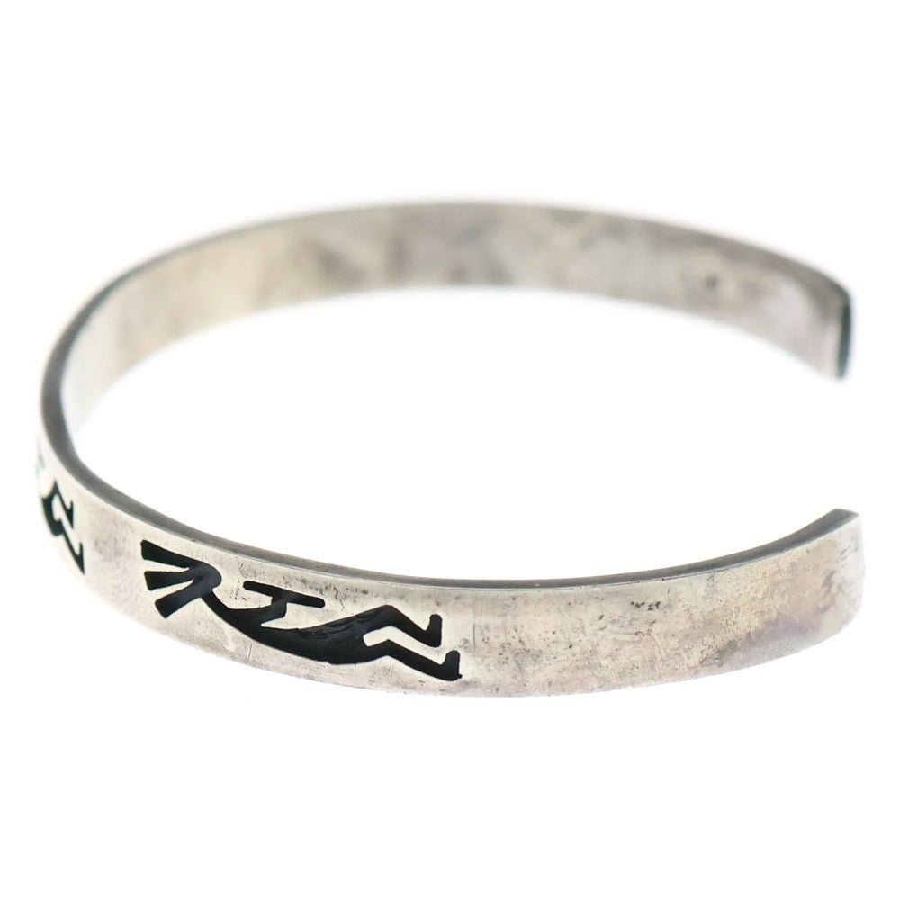 INDIAN JEWELRY(インディアンジュエリー) Qumawunu ホピ族 人型 バングル シルバー