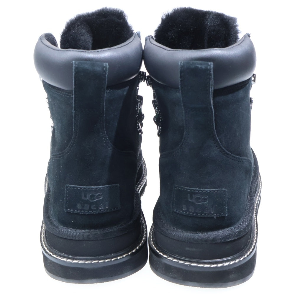 UGG(アグ) × Sacai Hiker Boots 1178390 ハイカー ハイカット ブーツ ブラック