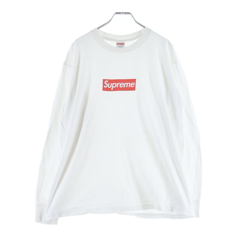 SUPREME(シュプリーム) 20AW Box Logo L/S Tee ボックスロゴ 長袖Tシャツ ホワイト カットソー