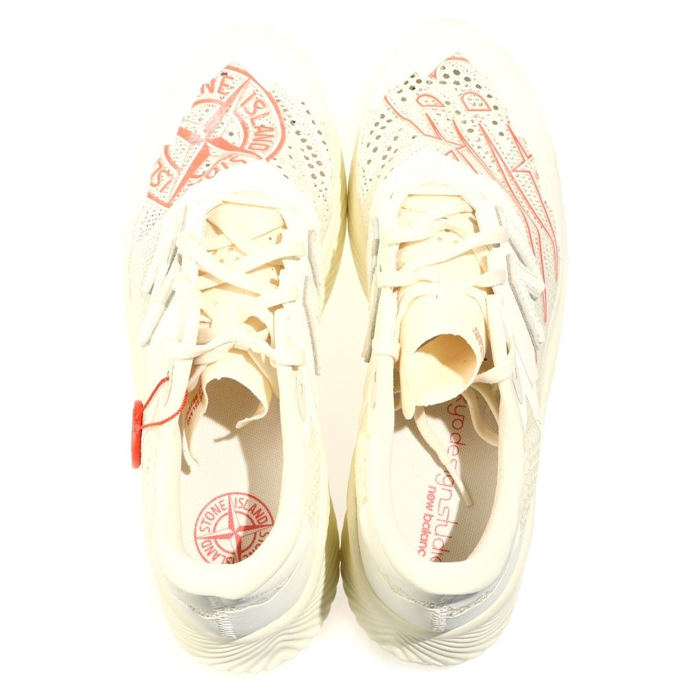 New Balance(ニューバランス) STONE ISLAND×TOKYO DESIGHN STUDIO ストーンアイランド×東京デザインスタジオ RC エリート_SI ローカットスニーカー ホワイト MSRCELTD US10/28cm