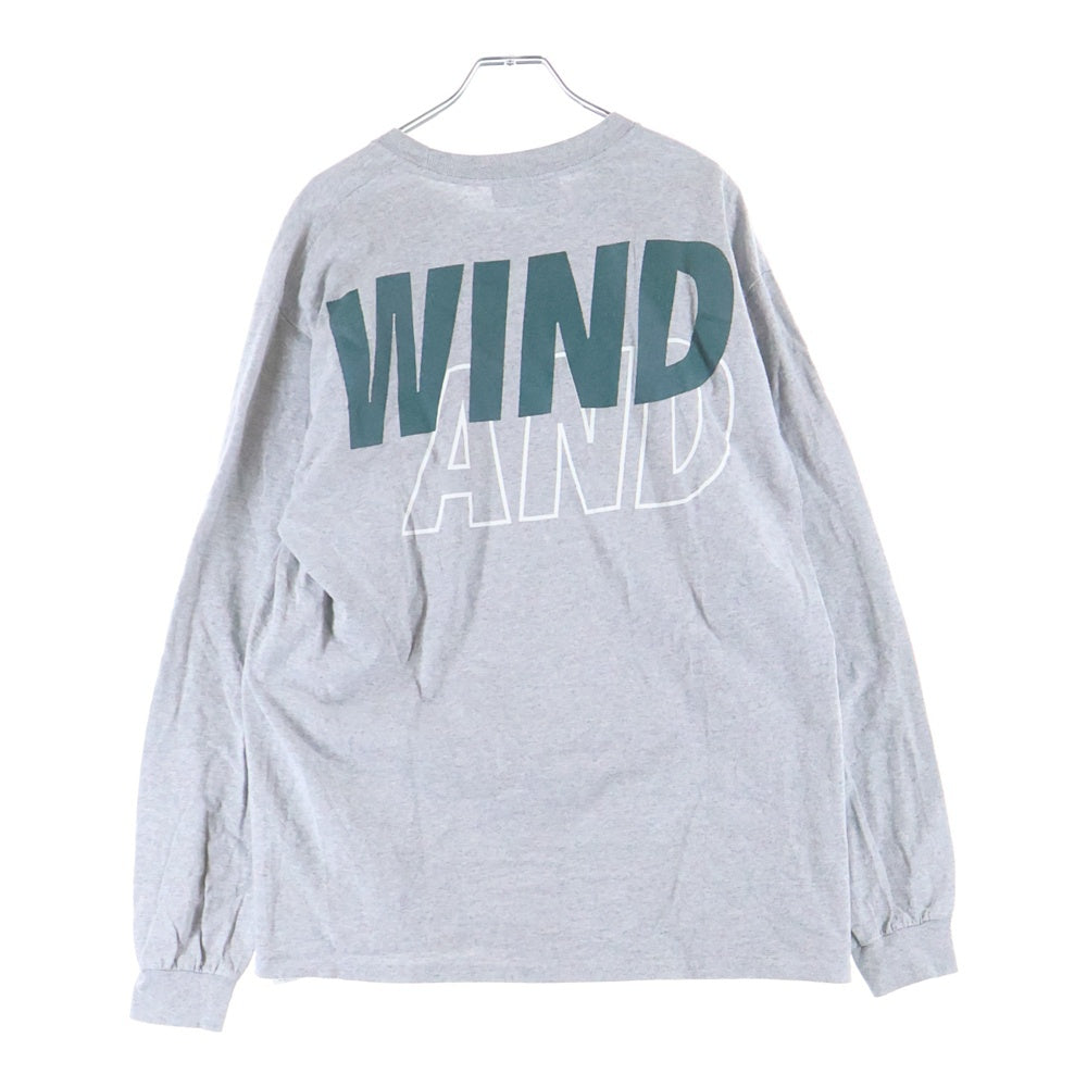 WIND AND SEA(ウィンダンシー) L/S TEE ロゴプリント ロンT 長袖T