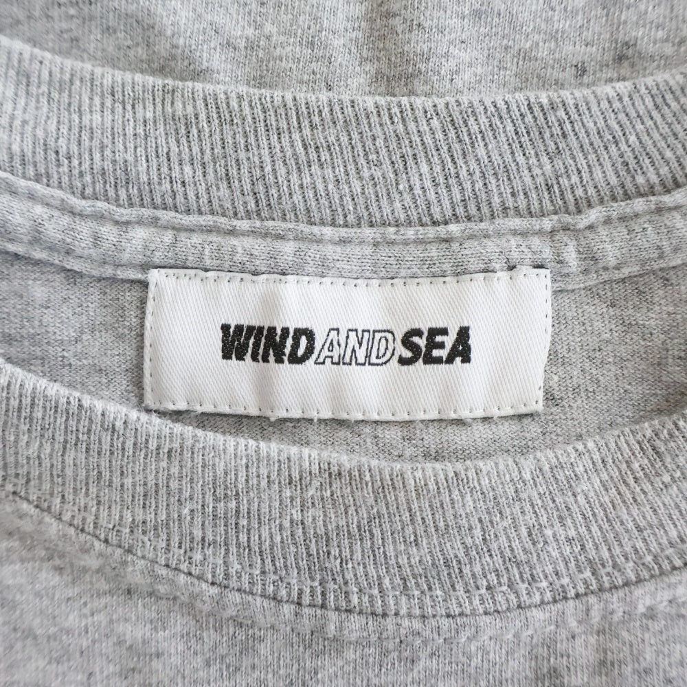 WIND AND SEA(ウィンダンシー) L/S TEE ロゴプリント ロンT 長袖T