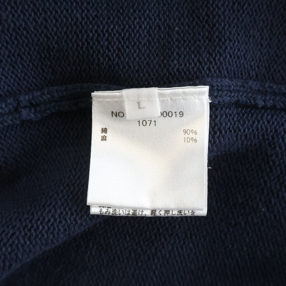 RON HERMAN(ロンハーマン) コットン リネンカーディガン ネイビー 3720800019