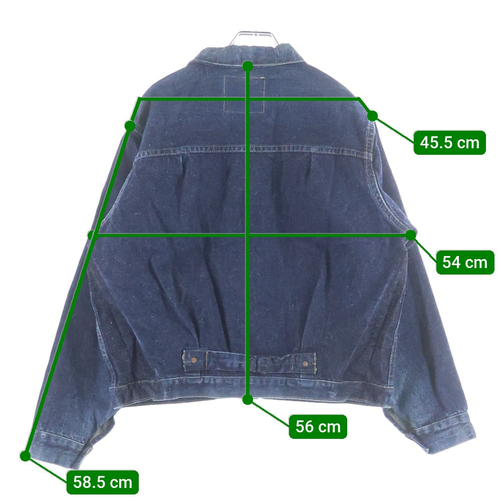 New Manual(ニュー マニュアル) LV 1ST CLONE DENIM JACKET YOSHI KAZUYA クローン デニムジャケット インディゴ JK-KY-0001