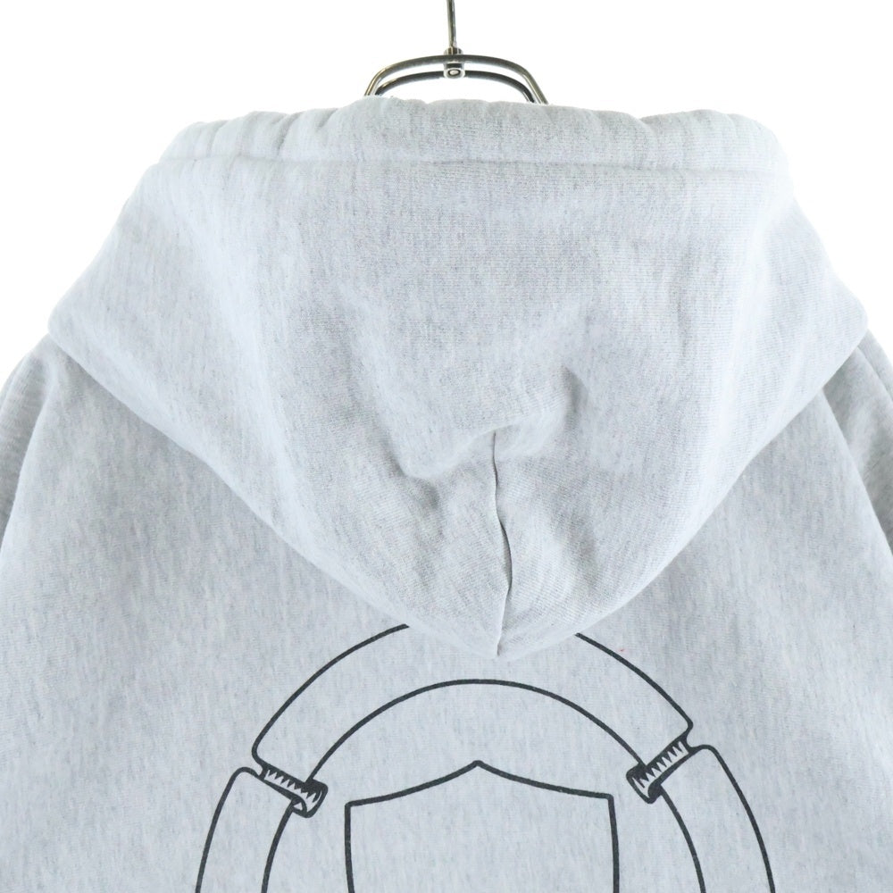 FRAGMENT DESIGN(フラグメントデザイン) FRGMT UNV HOODIE プルオーバーパーカー フーディー ライトグレー FRGMT-S4