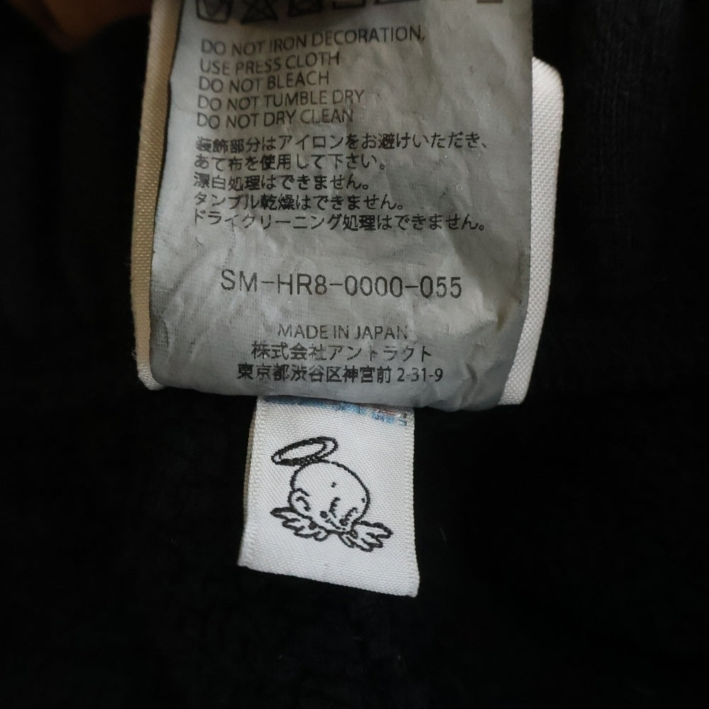 SAINT MICHAEL(セントマイケル) 25SS SWEAT PANTS SEVEN プリント スウェットパンツ ブラック SM-HR8-0000-055