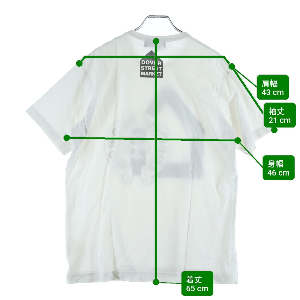 CHROME HEARTS(クロムハーツ) ×COMME des GARCONS Dover Street Market T-Shirt コムデギャルソン ドーバーストリートマーケット 半袖Tシャツ カットソー ホワイト
