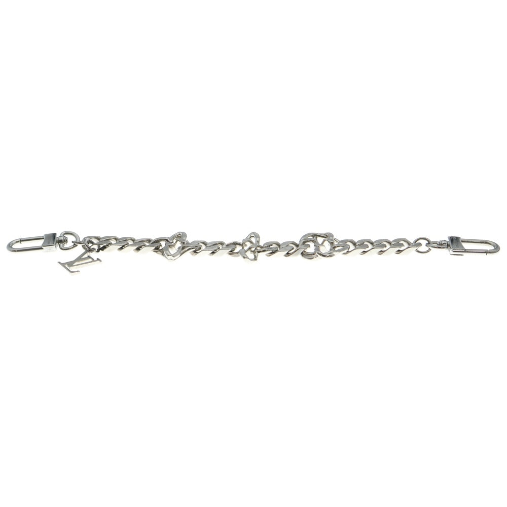 LOUIS VUITTON(ルイヴィトン) バッグチャーム ジャイアントモノグラム チェーン シルバー M01398