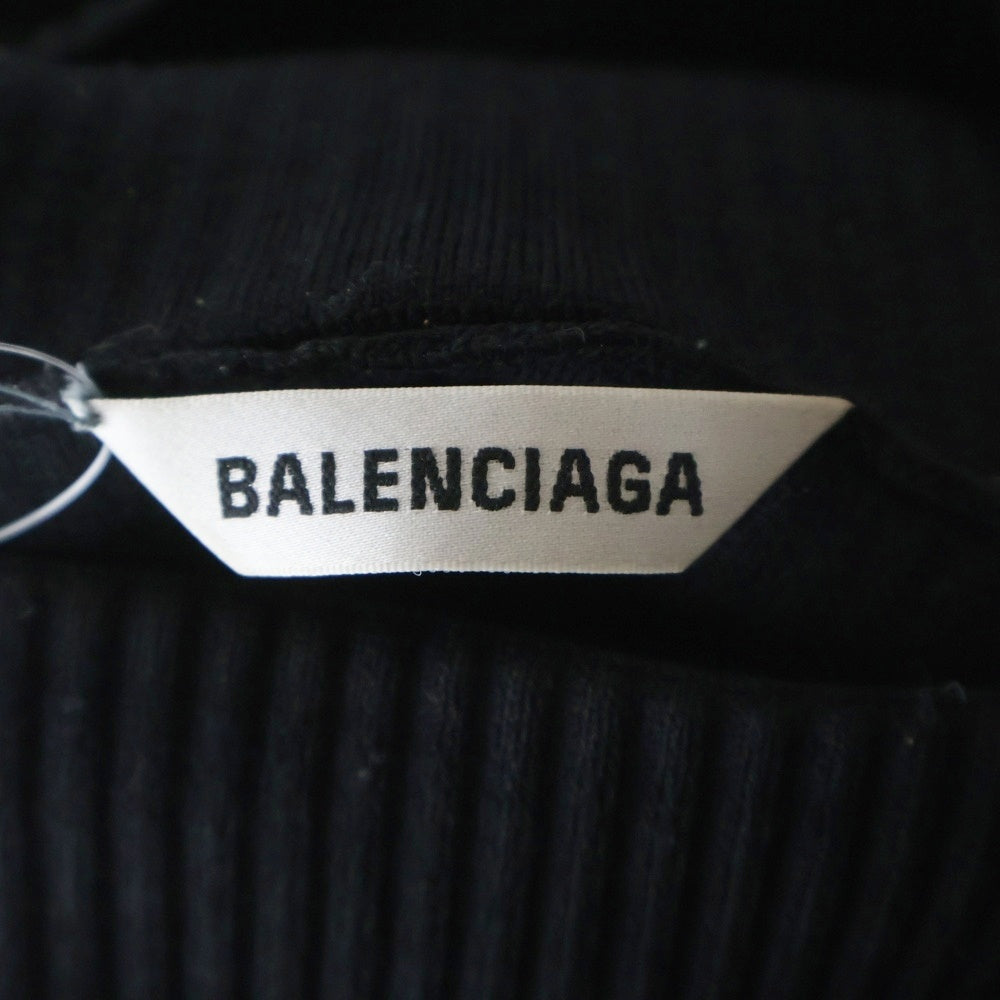 BALENCIAGA バレンシアガ ハイネック 長袖セーター ブラック 641417 T5151 BALENCIAGA(バレンシアガ) ハイネック 長袖セーター ブラック 641417