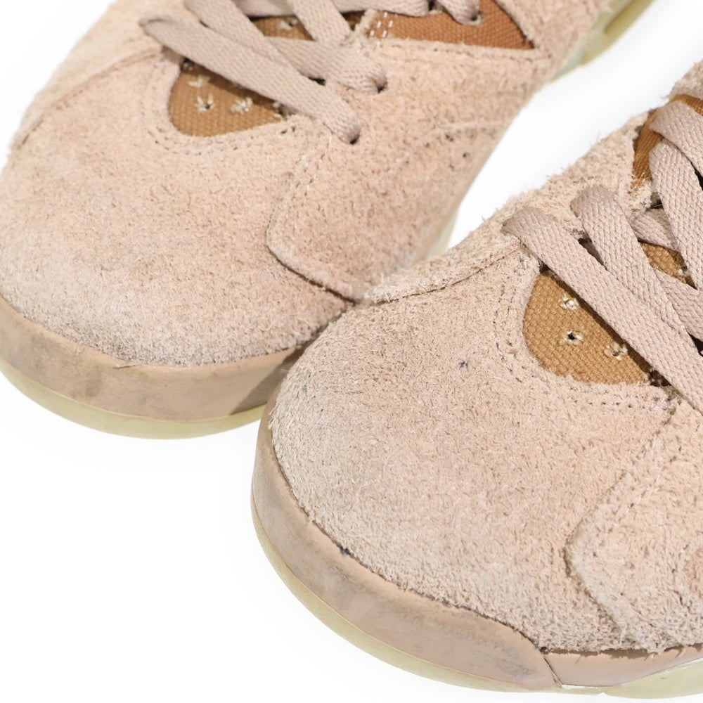 NIKE(ナイキ) ×TRAVIS SCOTT AIR JORDAN 6 RETRO SP BRITISH KAHKI DH0690-200 トラヴィススコット エアジョーダン6 レトロ ハイカットスニーカー ベージュ US8.5/26.5cm