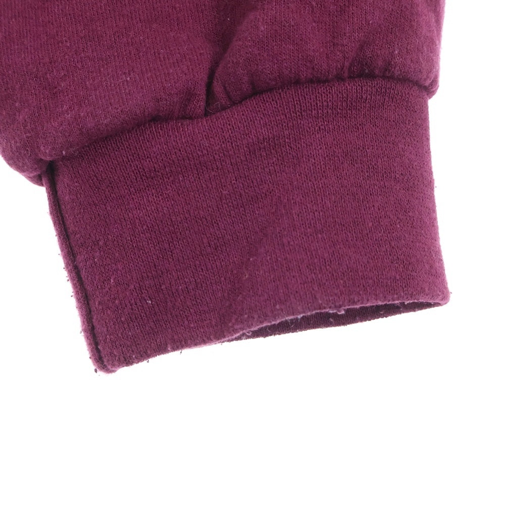 WACKO MARIA(ワコマリア) Crew Neck Sweat クルーネック スウェット コットン ボルドー