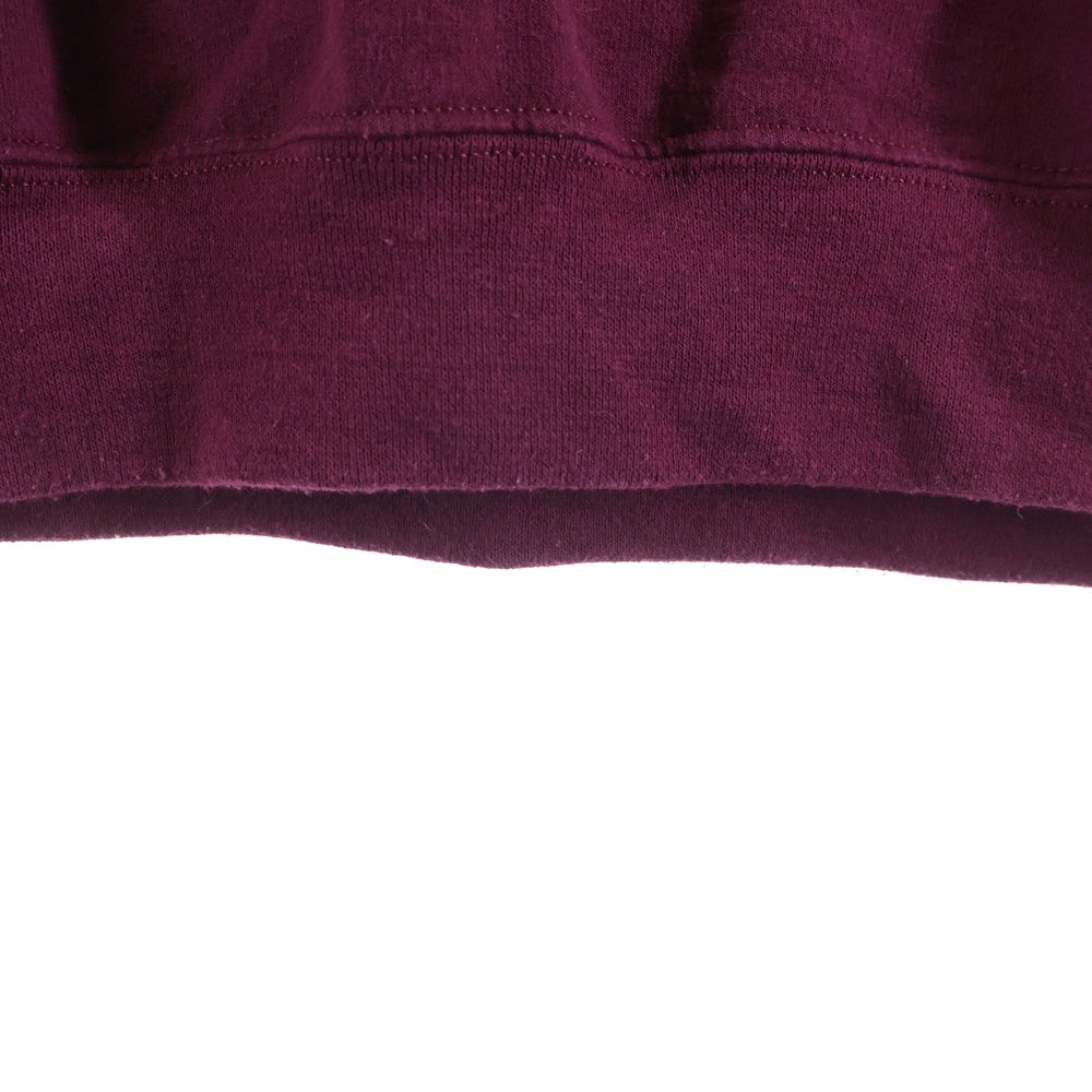 WACKO MARIA(ワコマリア) Crew Neck Sweat クルーネック スウェット コットン ボルドー
