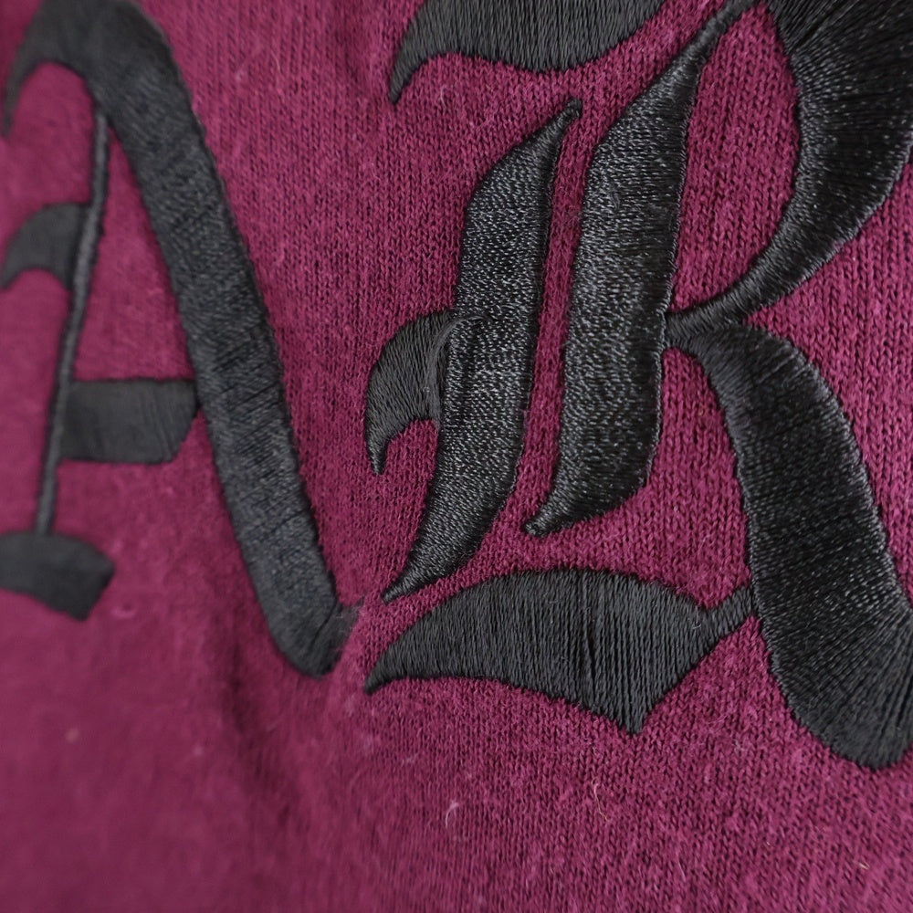 WACKO MARIA(ワコマリア) Crew Neck Sweat クルーネック スウェット コットン ボルドー