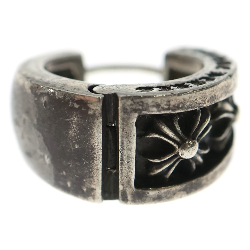 CHROME HEARTS(クロムハーツ) NARROW V-CHX L ナローV CHX シルバーピアス