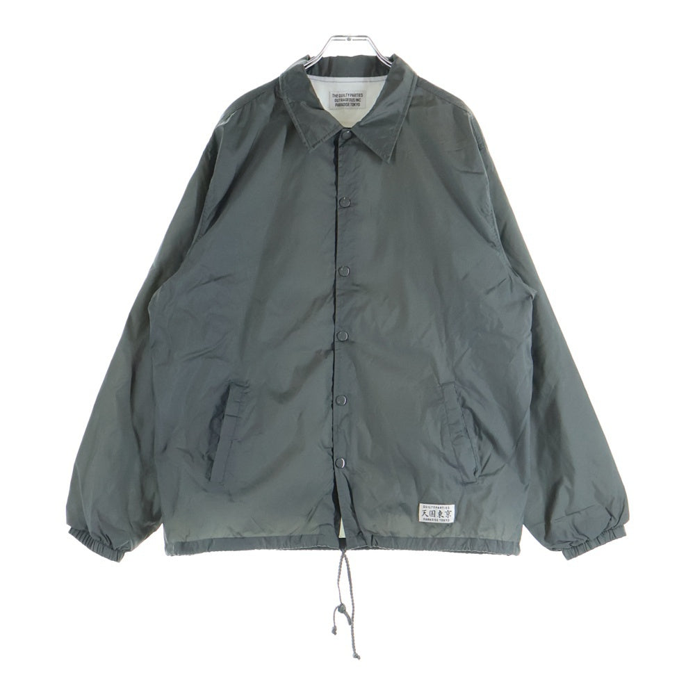 WACKO MARIA(ワコマリア) 23AW Coach Jacket コーチジャケット バックロゴ カーキ