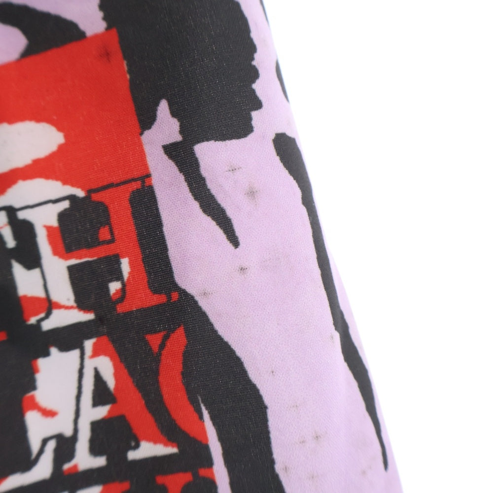 THE BLACK EYE PATCH(ブラックアイパッチ) 22AW×Wacko Maria 黒眼帯 天国東京 長袖シャツ パープル