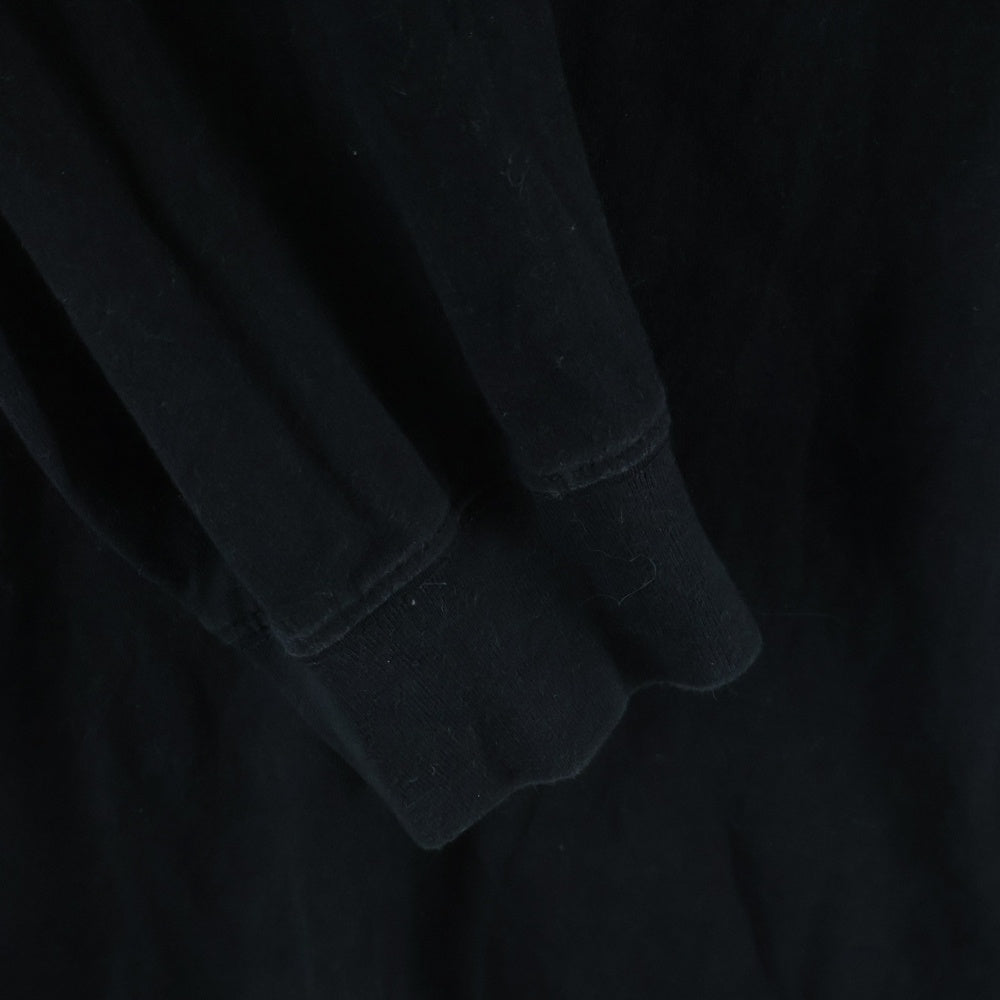 SUPREME(シュプリーム) 22SS Dragon Hooded L/S ドラゴン刺繍 プルオーバーパーカー ブラック