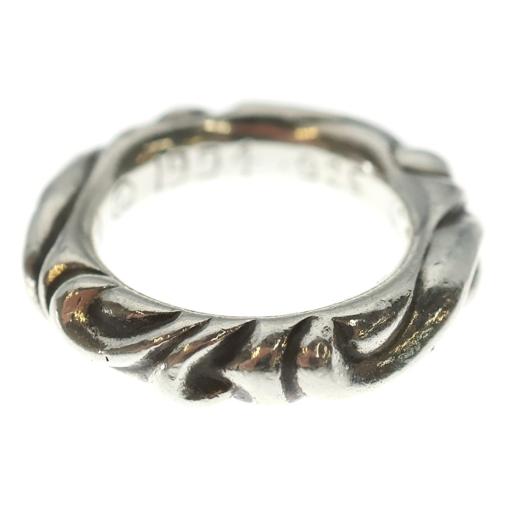 CHROME HEARTS(クロムハーツ) SCRL BAND スクロールバンド リング シルバー BCA351