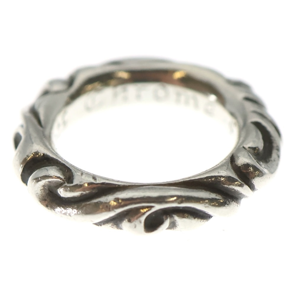 CHROME HEARTS(クロムハーツ) SCRL BAND スクロールバンド リング シルバー BCA351