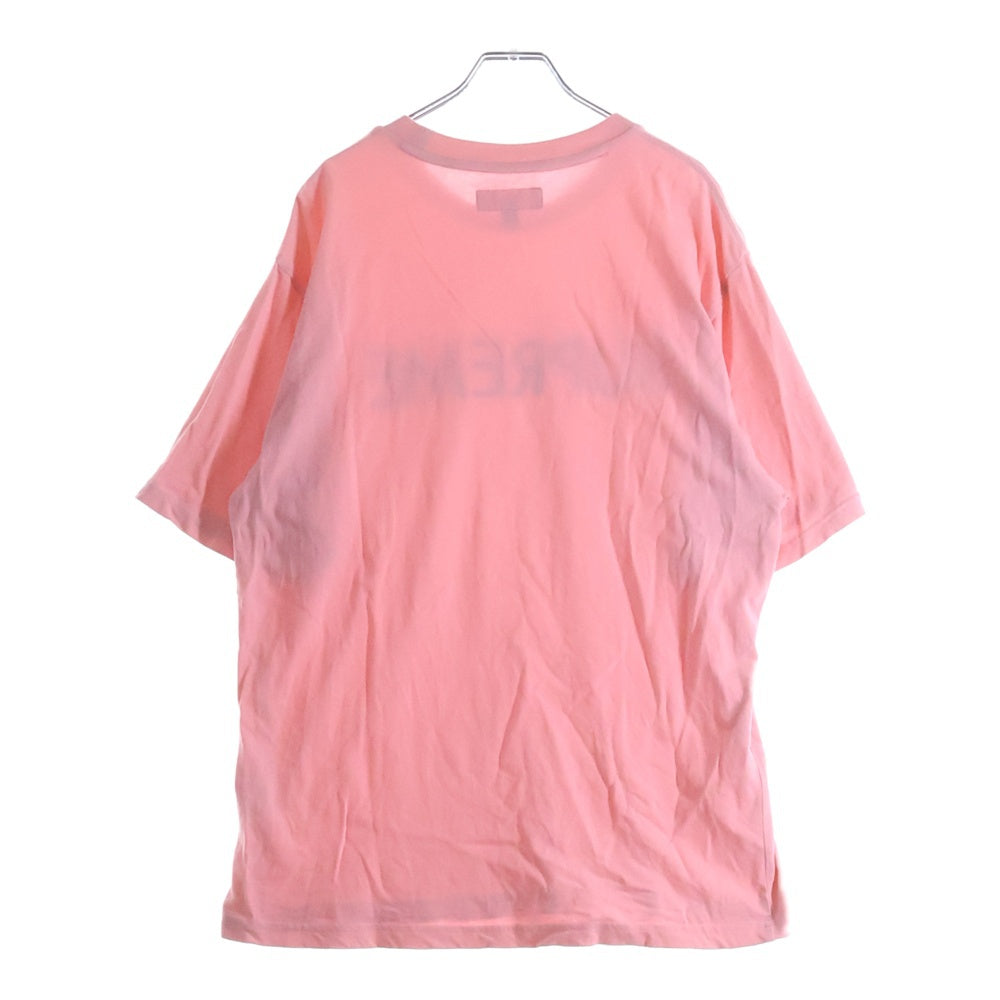 SUPREME(シュプリーム) Capital S/S Top Pink フロントロゴ 半袖シャツカットソー ピンク