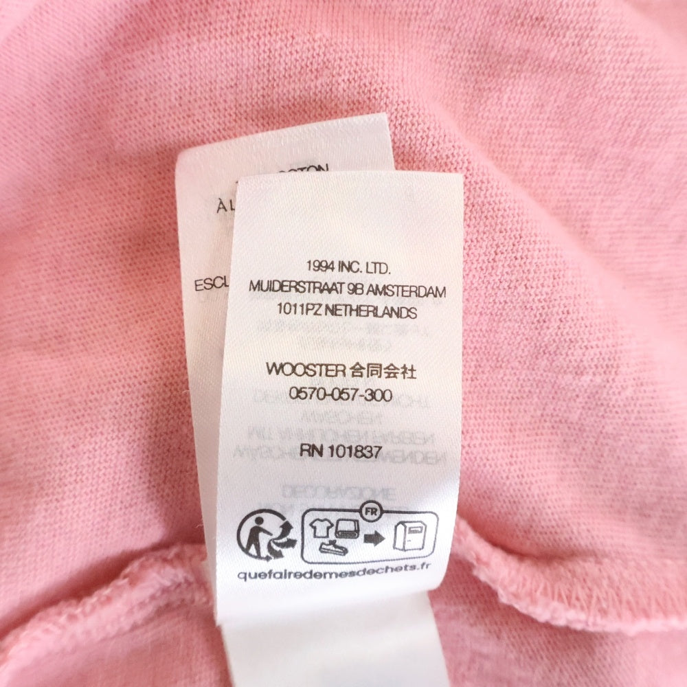 SUPREME(シュプリーム) Capital S/S Top Pink フロントロゴ 半袖シャツカットソー ピンク