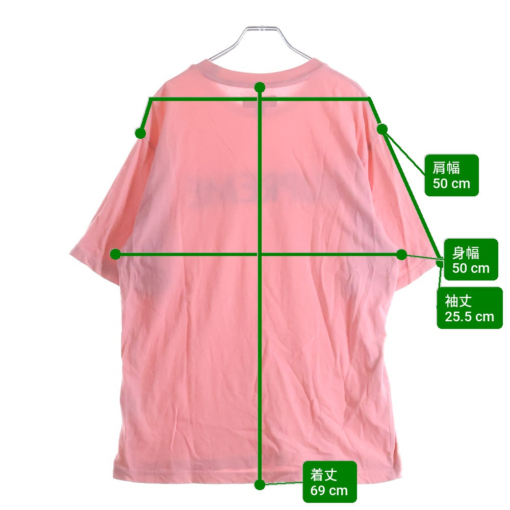 SUPREME(シュプリーム) Capital S/S Top Pink フロントロゴ 半袖シャツカットソー ピンク