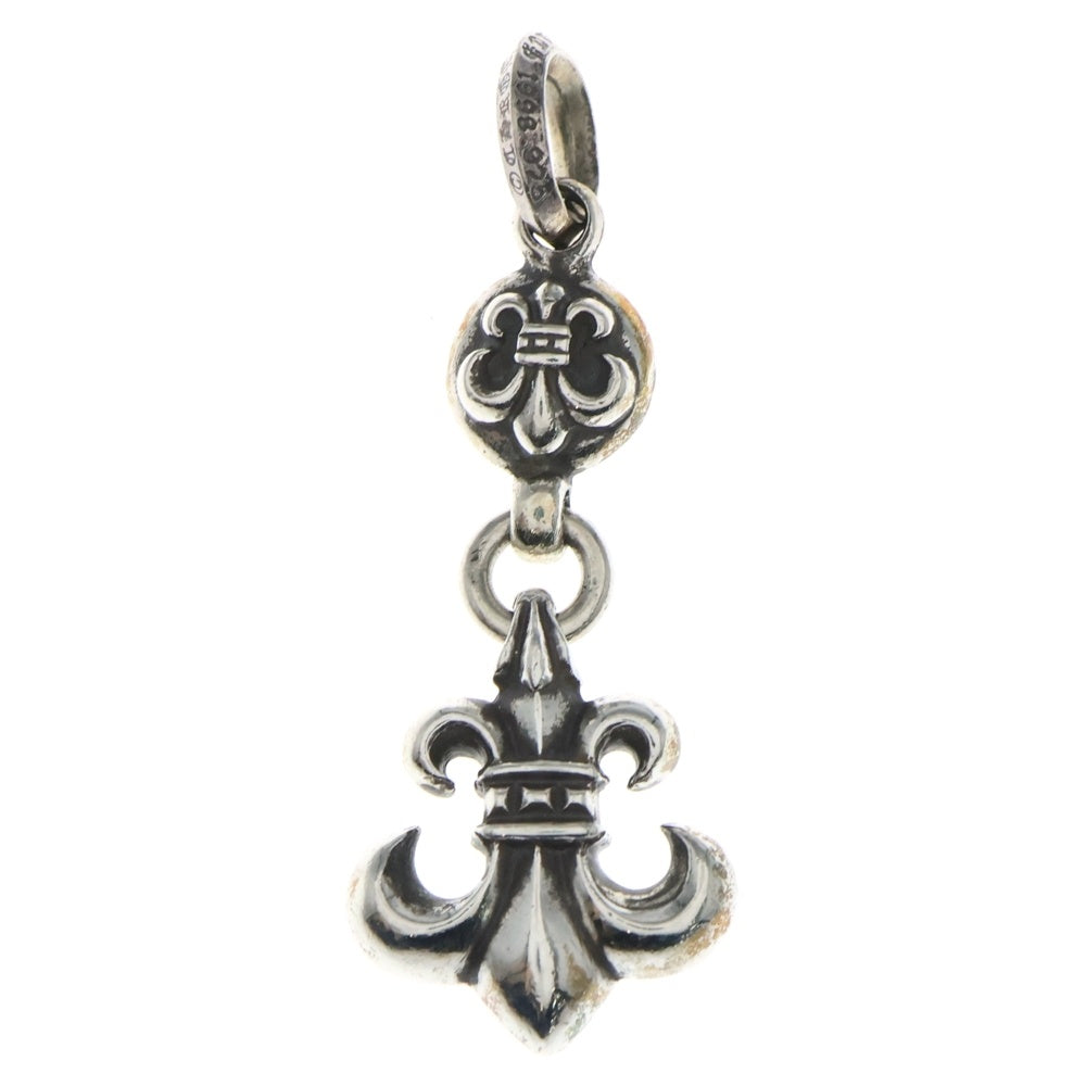 CHROME HEARTS(クロムハーツ) 1BALL BS FLEUR 1ボールBSフレアチャーム ペンダントトップ シルバー BCA198