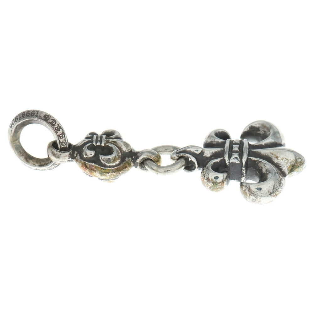 CHROME HEARTS(クロムハーツ) 1BALL BS FLEUR 1ボールBSフレアチャーム ペンダントトップ シルバー BCA198