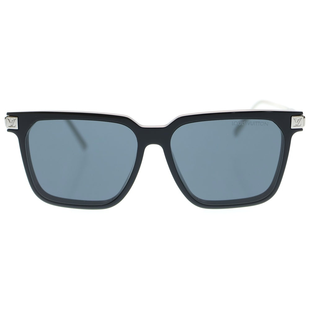 LOUIS VUITTON(ルイヴィトン) LVライズ・スクエア サングラス アイウェア 眼鏡 シルバー/ブラック Z1667E
