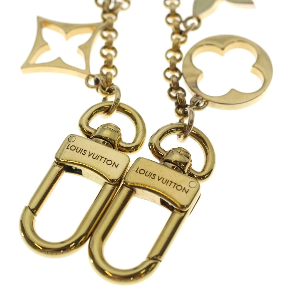 LOUIS VUITTON(ルイヴィトン) チェーン・フルール ドゥ モノグラム バッグ チャーム ゴールド M01413 レディース