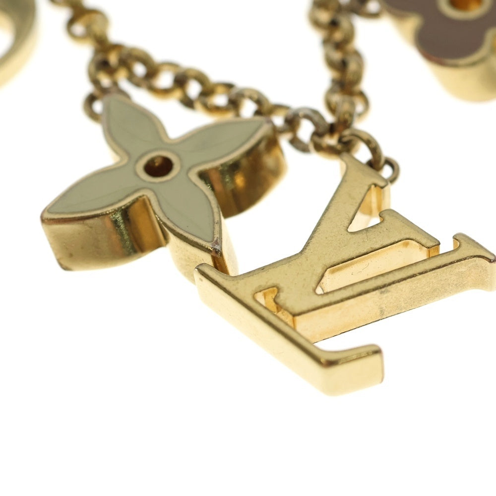 LOUIS VUITTON(ルイヴィトン) チェーン・フルール ドゥ モノグラム バッグ チャーム ゴールド M01413 レディース