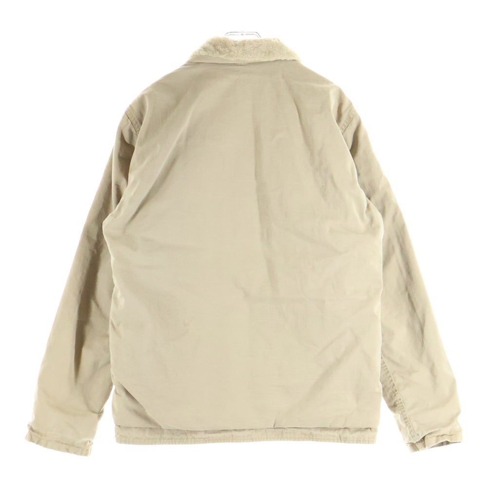 VISVIM(ヴィスヴィム) 14SS WINDSTOPPER DECKHAND JACKET ウィンドストッパー ミリタリー N-1デッキジャケット ベージュ VS0001576