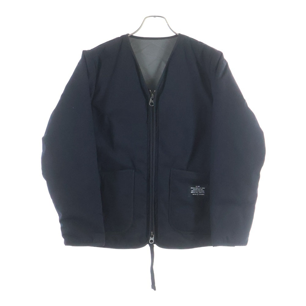 UNIFORM EXPERIMENT(ユニフォームエクスペリメント) 19-20AW COLLECTION #2 REVERSIBLE ZIP LINER Thinsulate Ex-Soft リバーシブル ジップライナー 中綿入りジャケット UE-192006