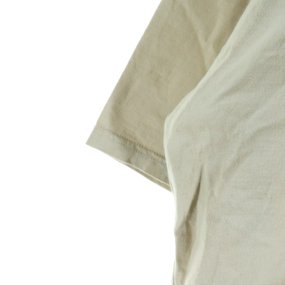 WTAPS(ダブルタップス) SCREEN TEE 両面プリント 半袖Tシャツ カットソー ベージュ