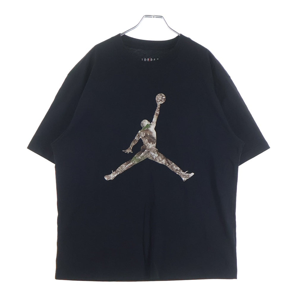 NIKE(ナイキ) JORDAN BRAND M J BRK RLT JM SS CREW フロントロゴ 半袖Tシャツカットソー HQ9016-010 ブラック