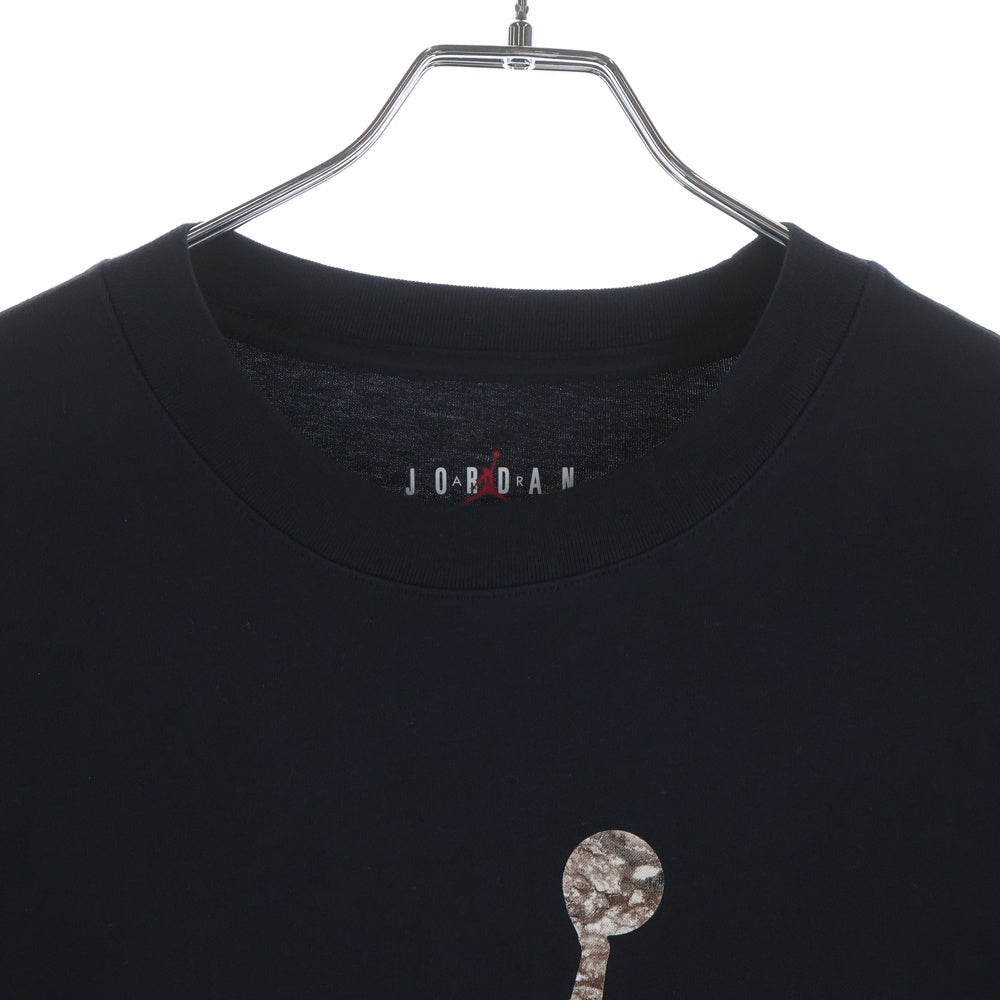 NIKE(ナイキ) JORDAN BRAND M J BRK RLT JM SS CREW フロントロゴ 半袖Tシャツカットソー HQ9016-010 ブラック