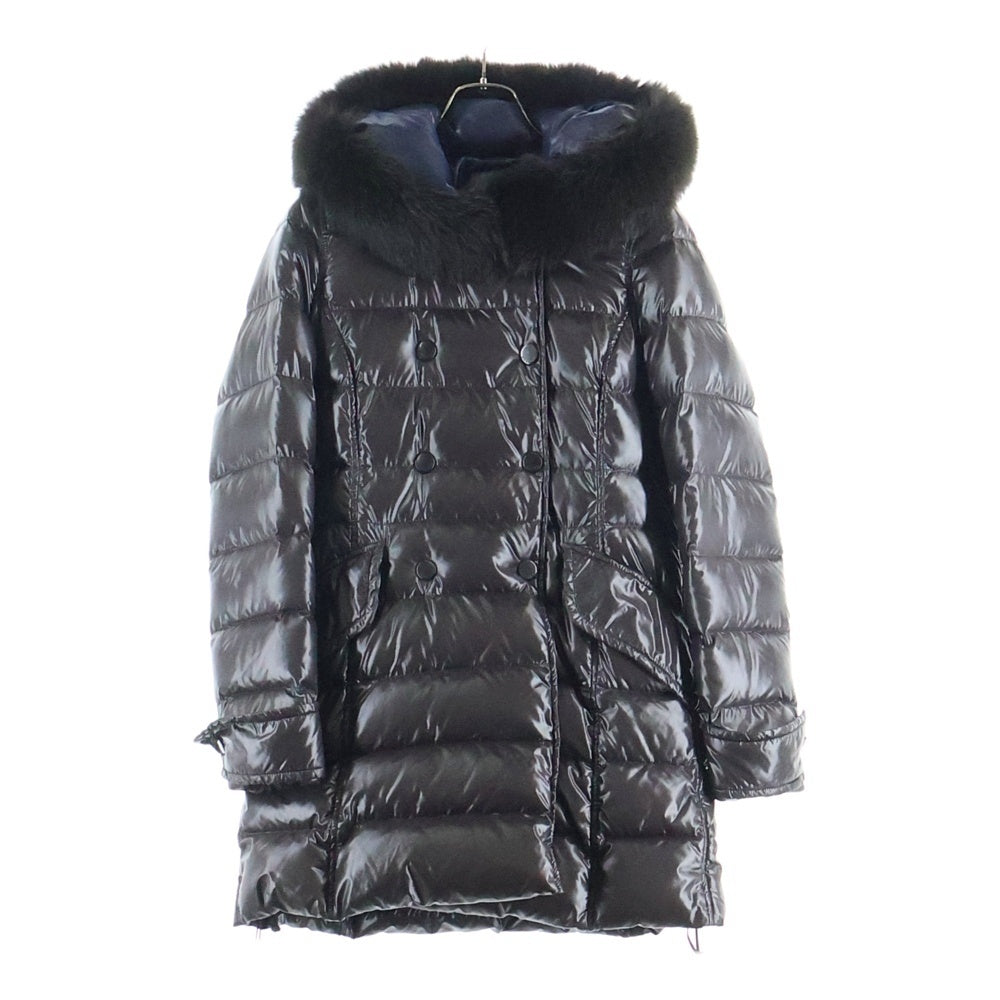 DUVETICA(デュベティカ) EFIRA エフィラ ファー着脱 ボタンアップ ダウンコート ブラウン レディース