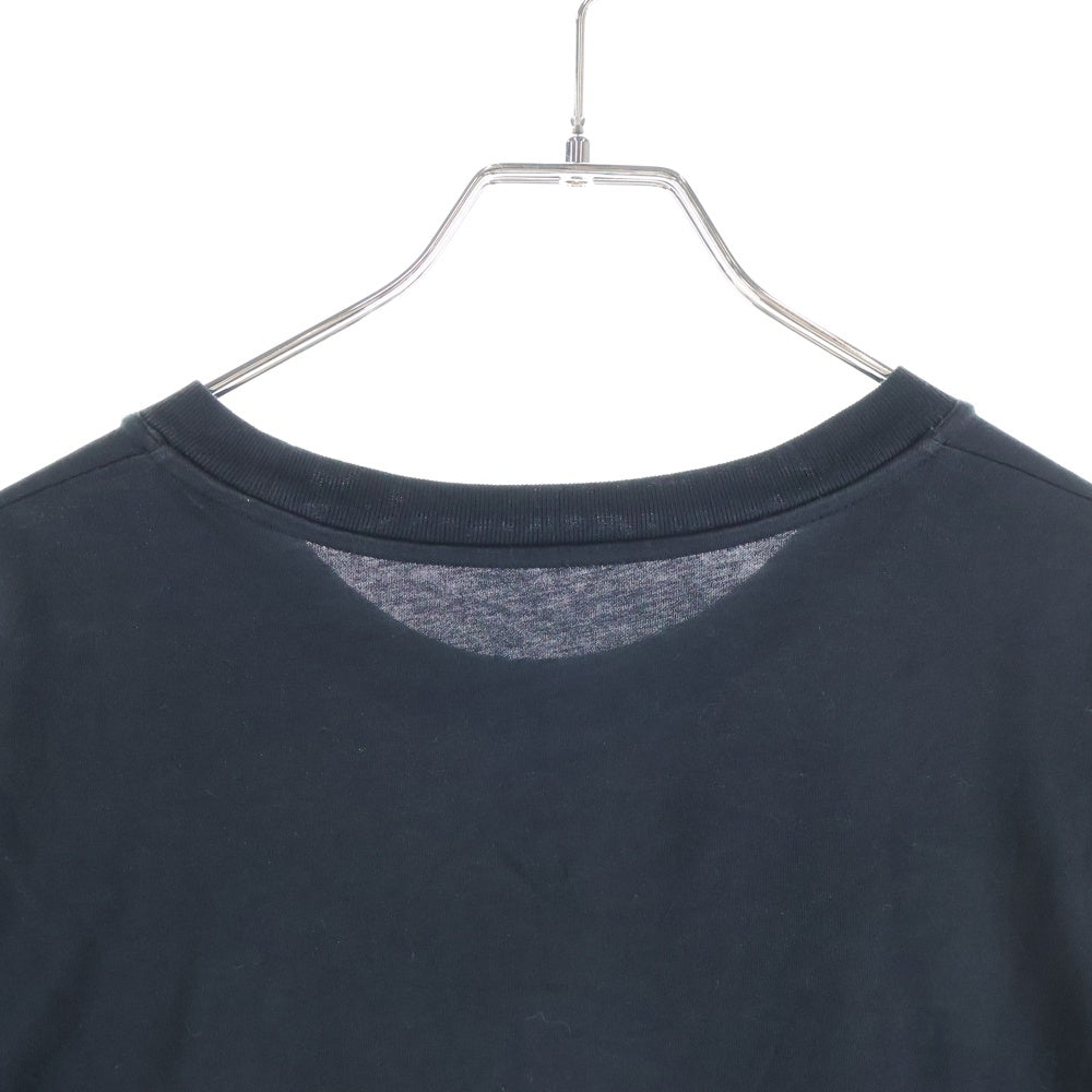 VERSACE(ヴェルサーチ) メデューサ プリント半袖Tシャツ カットソー ブラック A89497S
