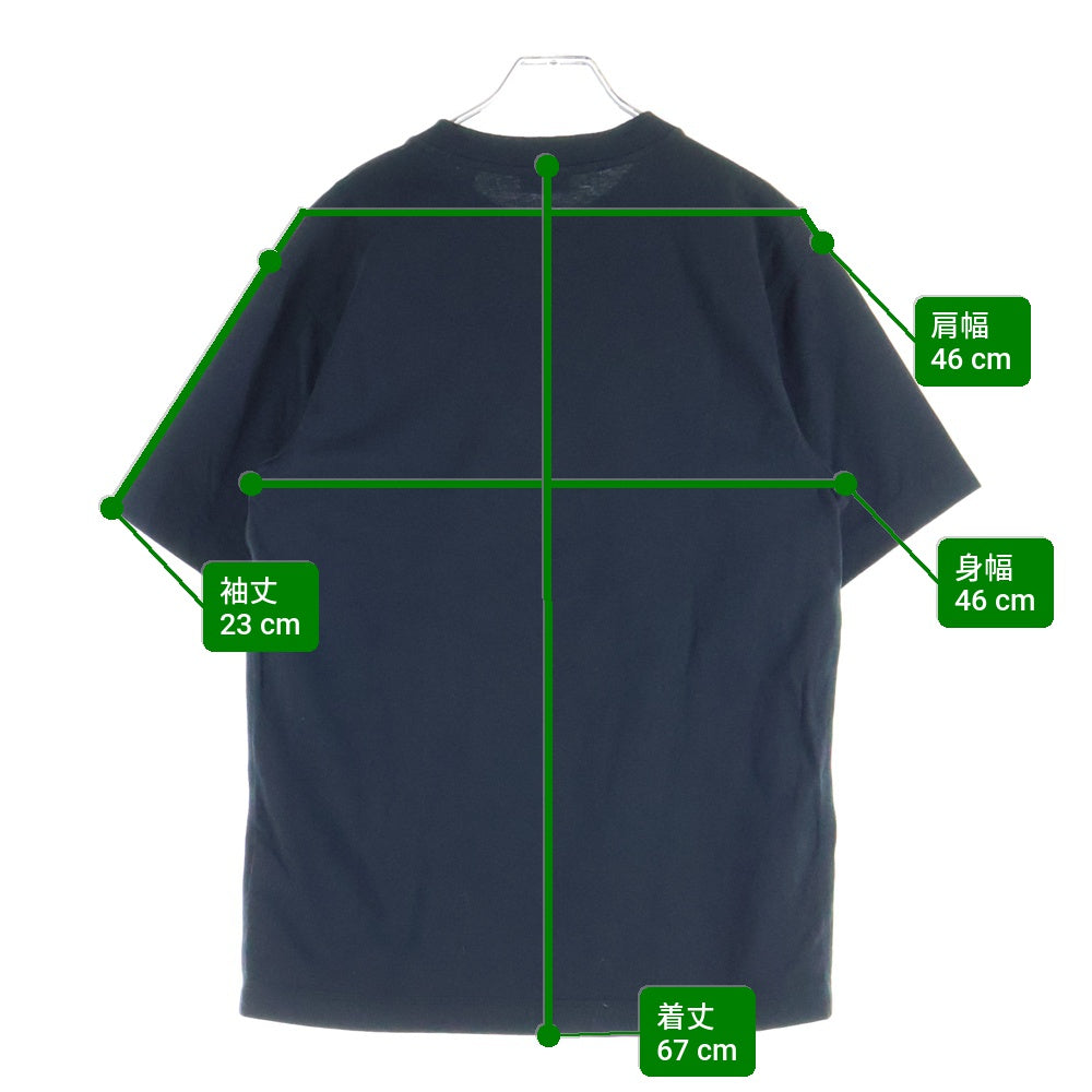 BURBERRY(バーバリー) EKD T-SHIRT ビックロゴ 半袖Tシャツ カットソー ブラック 8095058